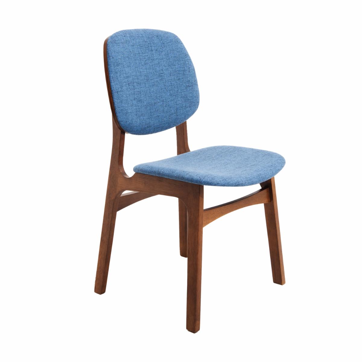 Silla Auxiliar MOBILIA Madera De Caucho Y Textil