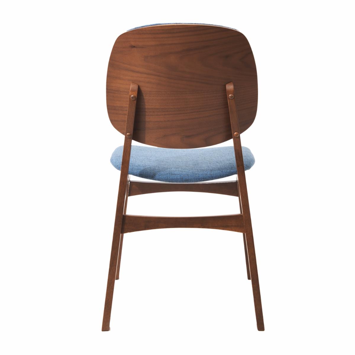 Silla Auxiliar MOBILIA Madera De Caucho Y Textil