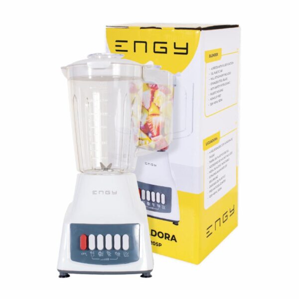 Licuadora De Vaso Plástico 4 Velocidades Modelo Lk-b205p ENGY 500 Watts - Imagen 3