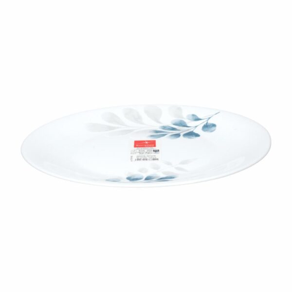 Plato Tendido White Moon Hojas BORMIOLI ROCCO 27 CM