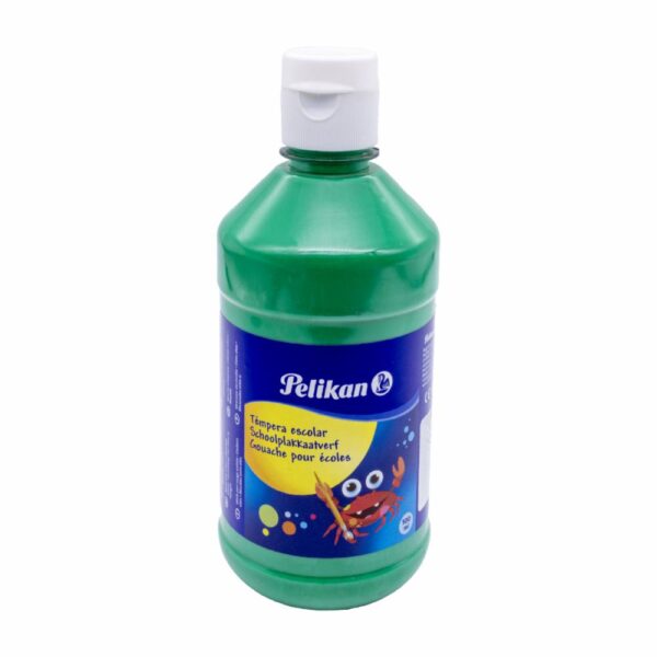 Tempera Verde Claro Botella PELIKAN 500Ml