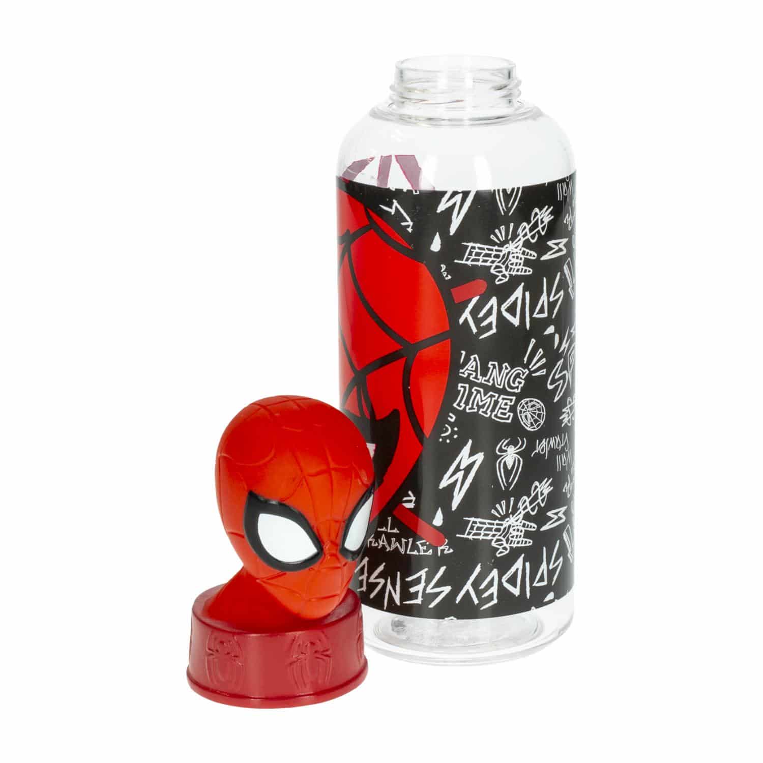 Botella 3D Spiderman Telarana Urbana STOR 560 ML - Imagen 2