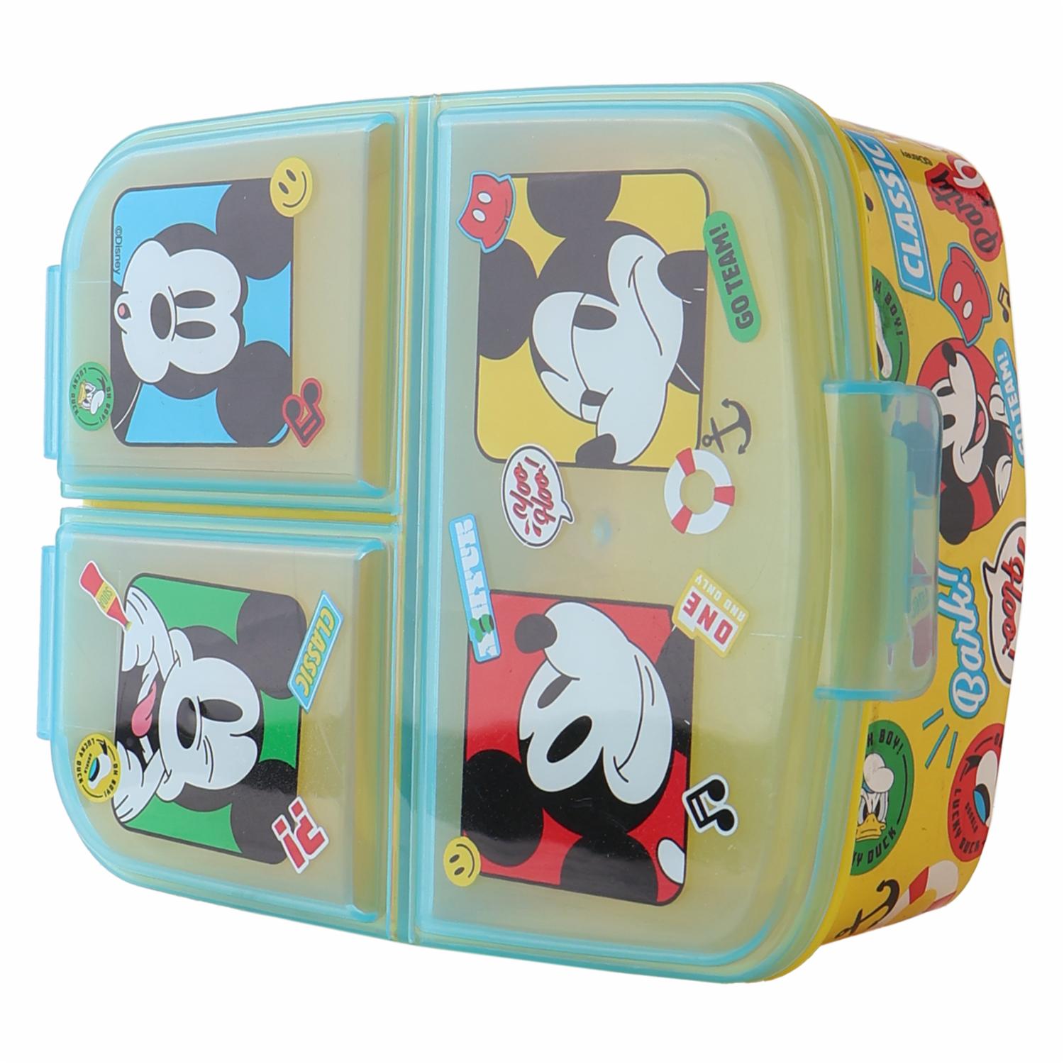 Sanduchera 3 Compartimentos Diseño Mickey DISNEY Amarilla - Imagen 3
