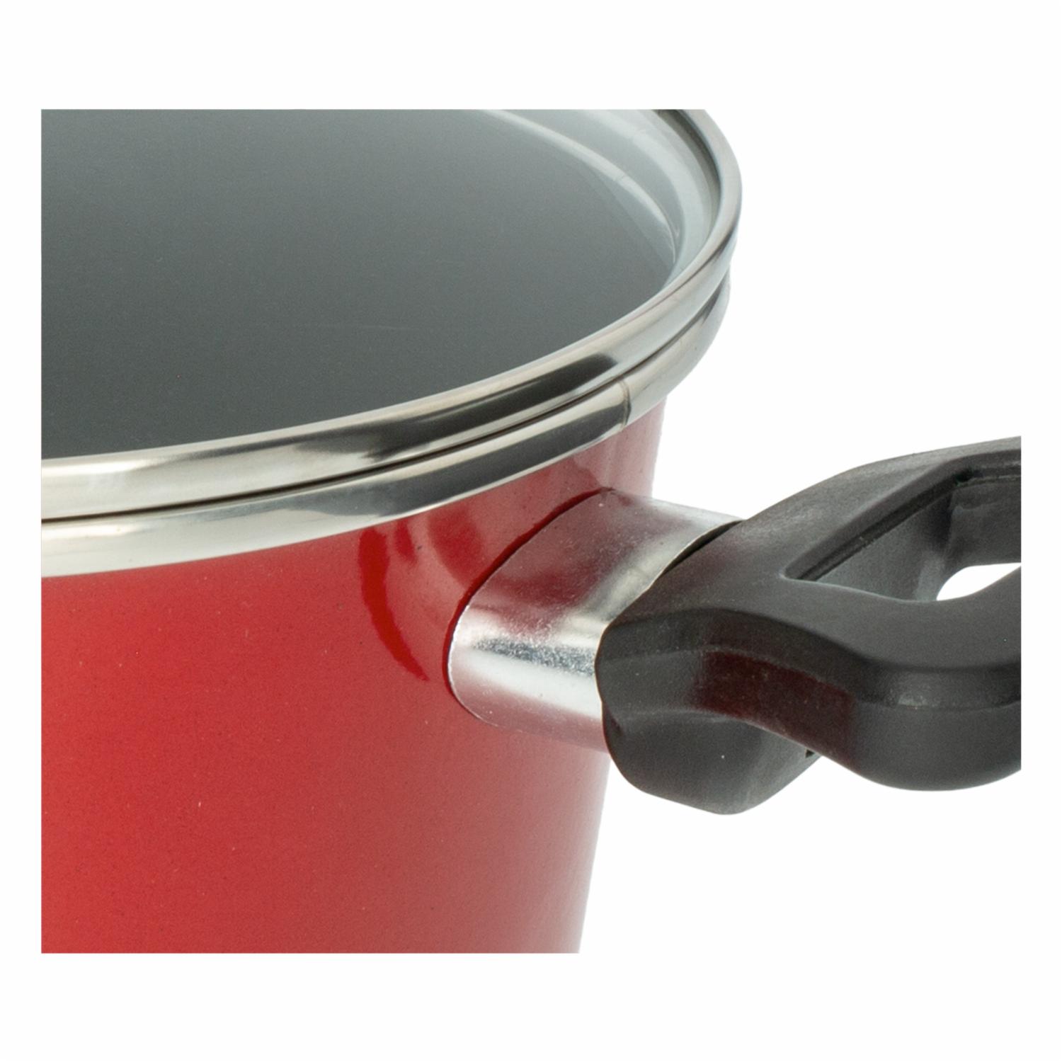 Cacerola Vitrex Rojo VITREX 20 Cm - Imagen 3