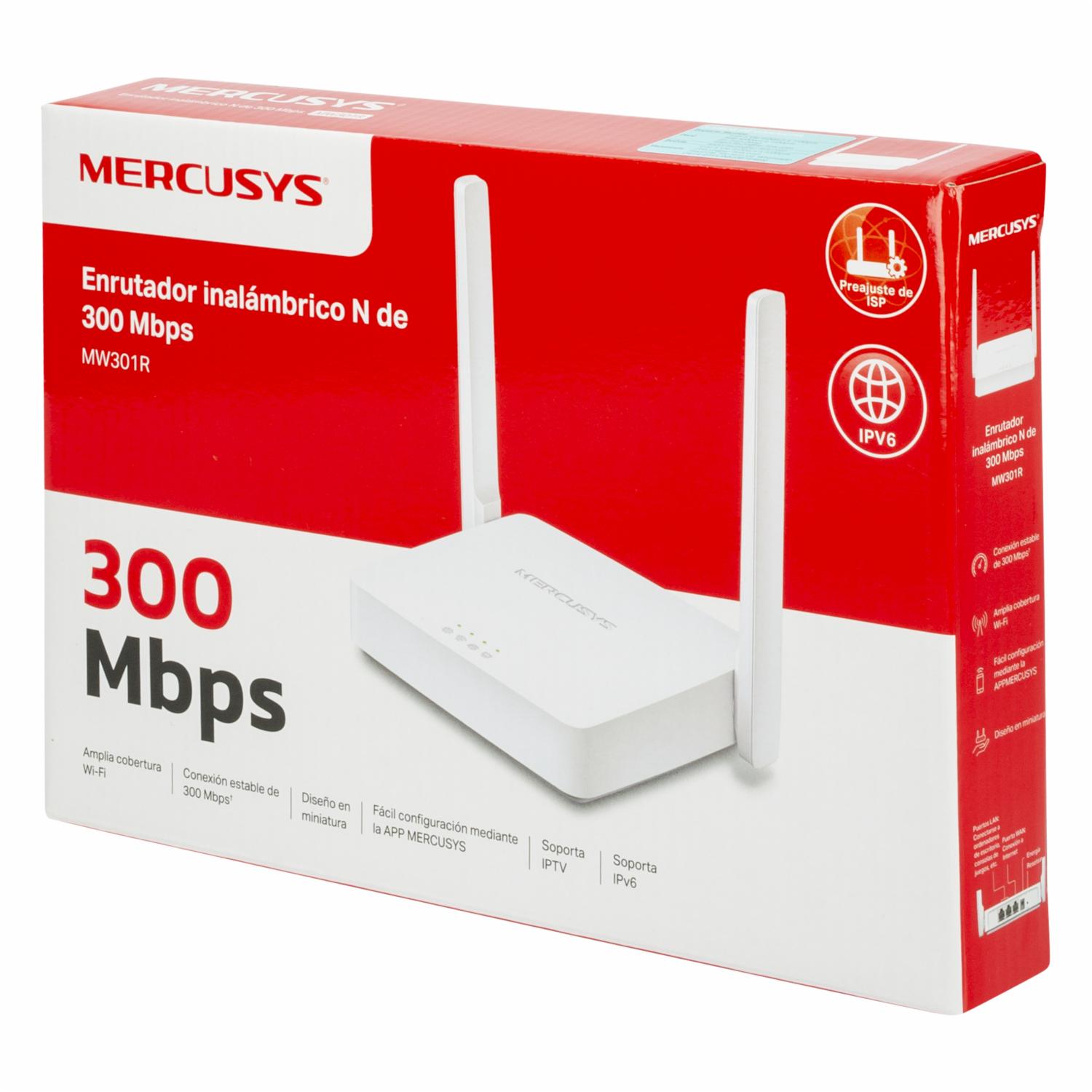 Router Mw301R N300 2 Ant MERCUSYS 300 Mbps
