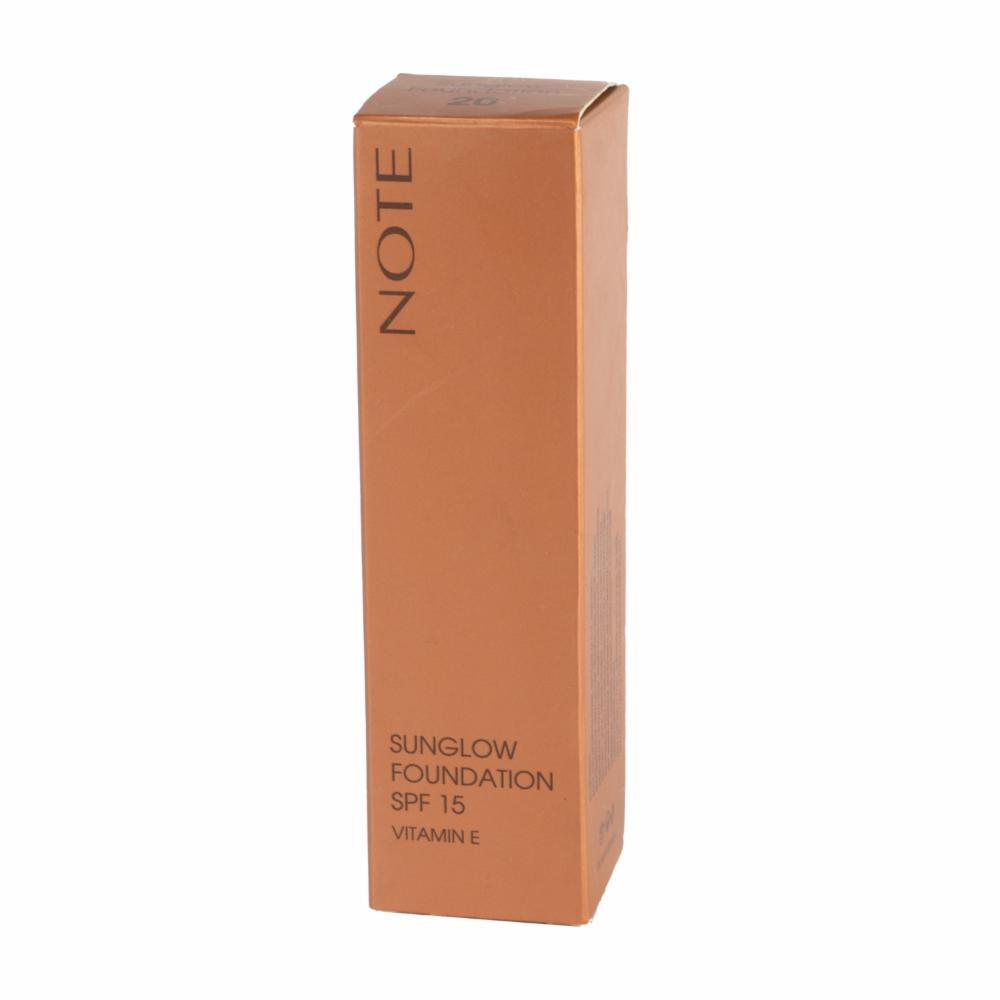 Base De Maquillaje Sunglow Foundation 20 NOTE Unidad - Imagen 3