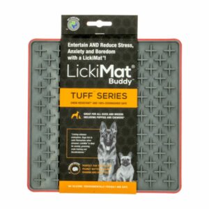 Plato Para Mascotas Tipo Tapete Para Untar De Color Rojo LICKIMAT Unidad
