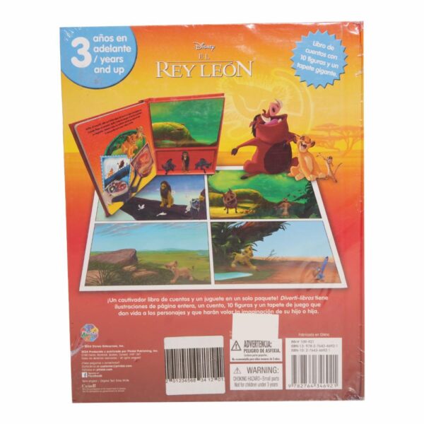 Libro Disney El Rey Leon PHIDAL 10 Páginas - Imagen 2