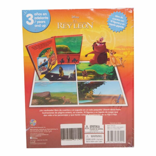 Libro Disney El Rey Leon PHIDAL 10 Páginas - Imagen 2