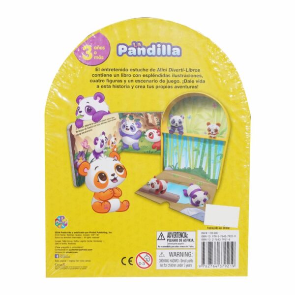 Libro La Pandilla Mini Divertilibros PHIDAL 12 Páginas - Imagen 2