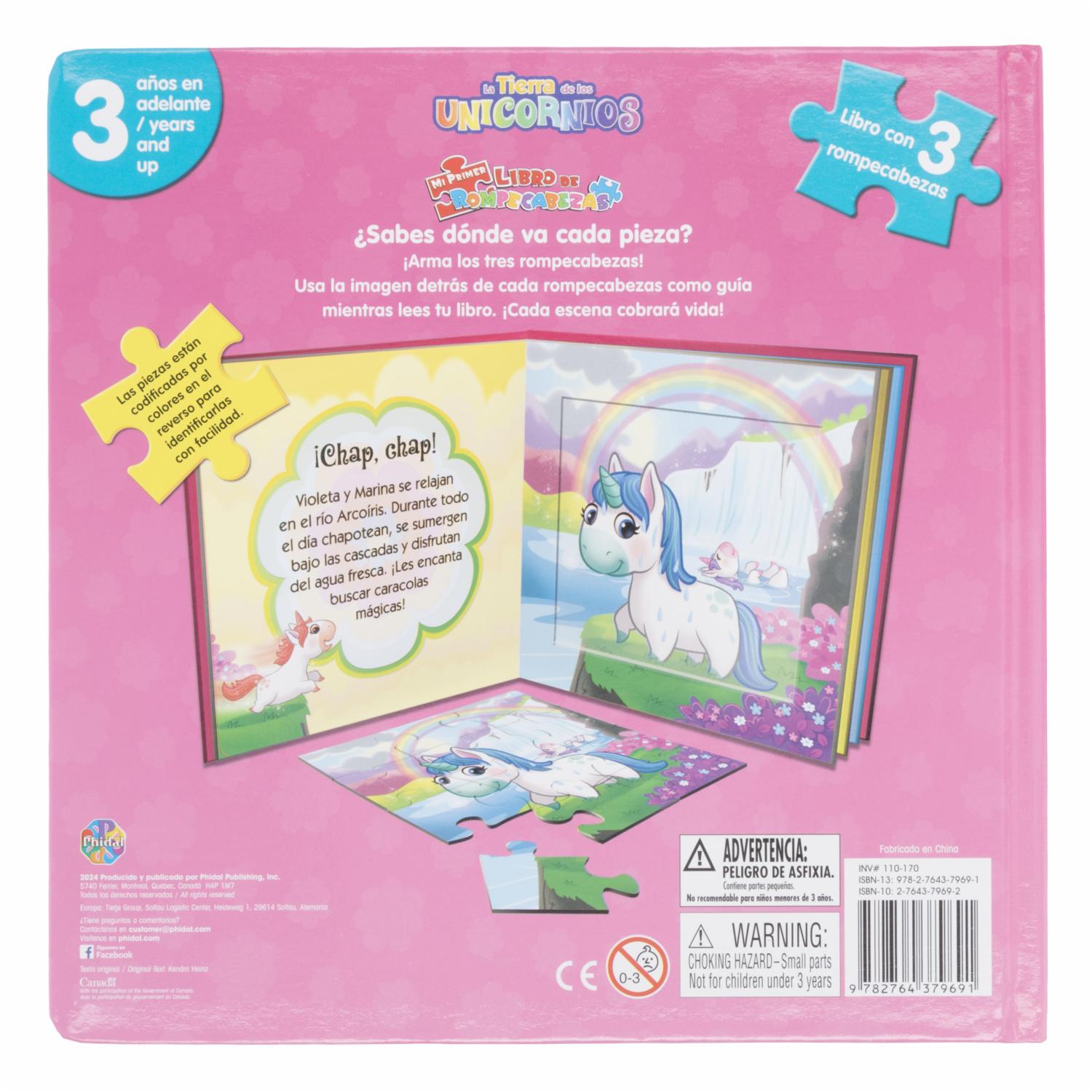 Libro La Tierra De Los Unicornios PHIDAL 12 Páginas - Imagen 2