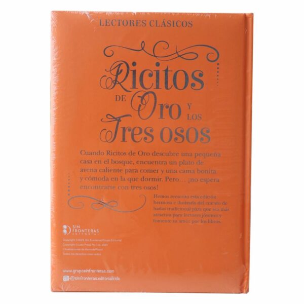 Libro Ricitos De Oro Y Los Tres Osos SIN FRONTERAS 25 Páginas - Imagen 2