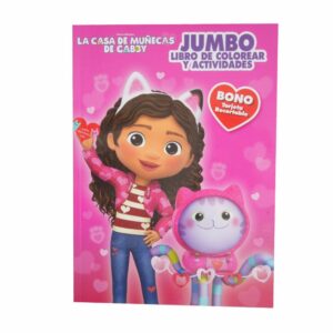 Libro La Casa De Muñecas De Gabby Jumbo Para Colorear ALTEA 75 Páginas