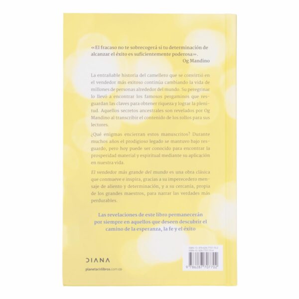 Libro El Vendedor Mas Grande Del Mundo DIANA 128 Páginas - Imagen 2