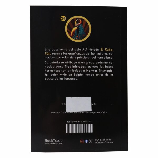 Libro Tres Iniciados El Kybalión FONTANA 160 Páginas - Imagen 2