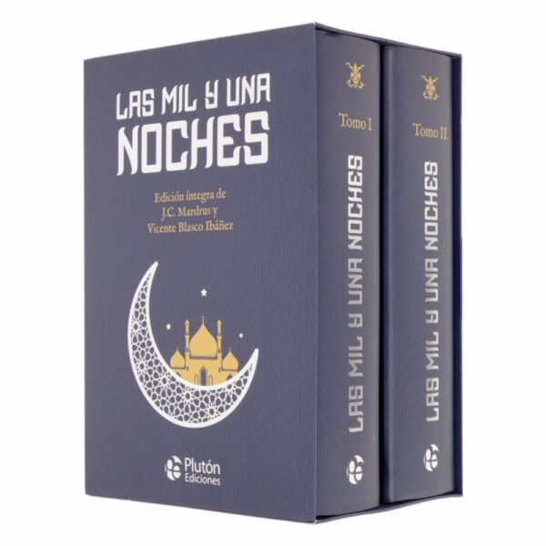 Libro Las Mil Y Una Noches 2 Tomos PLUTÓN 3281 Páginas