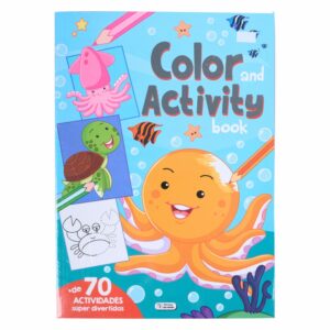 Libro Color And Activity Book SALDAÑA 72 Páginas