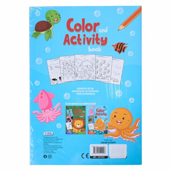 Libro Color And Activity Book SALDAÑA 72 Páginas - Imagen 2