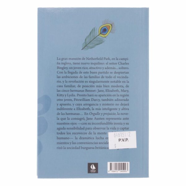 Libro Orgullo Y Prejuicio MI-LLA 430 Páginas - Imagen 2