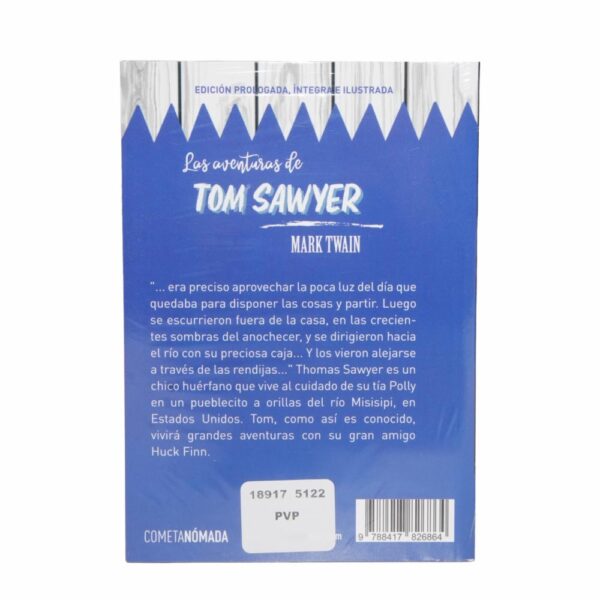 Libro Las Aventuras De Tom Sawyer COMETA ROJA 384 Páginas - Imagen 2