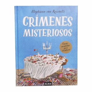 Libro Crímenes Misteriosos ALMA 93 Páginas