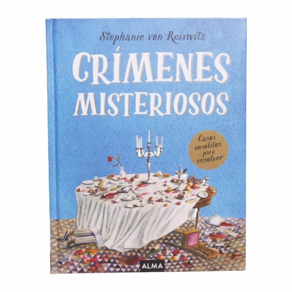 Libro Crímenes Misteriosos ALMA 93 Páginas