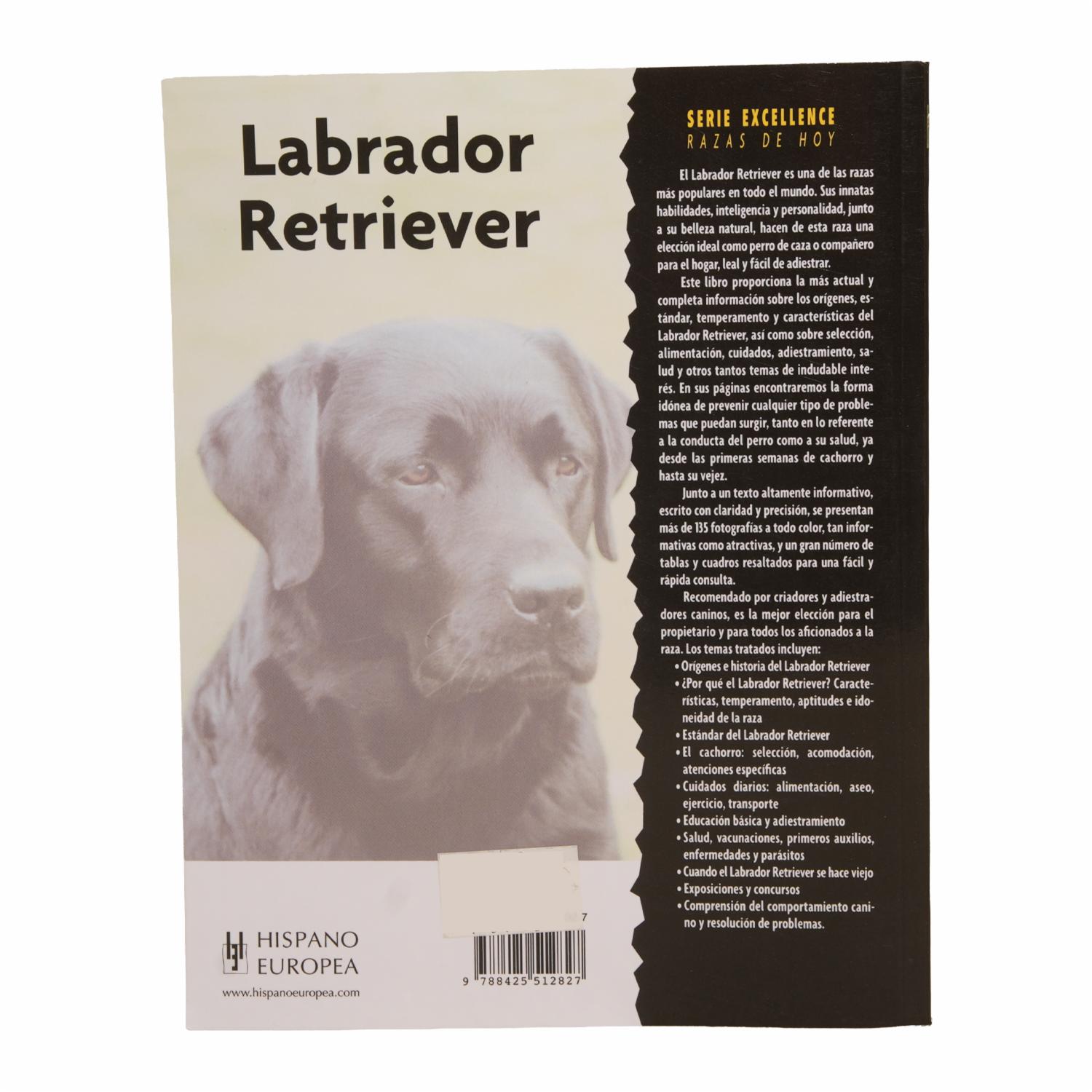 Libro Labrador Retriever HISPANO EUROPEA 158 Páginas - Imagen 2