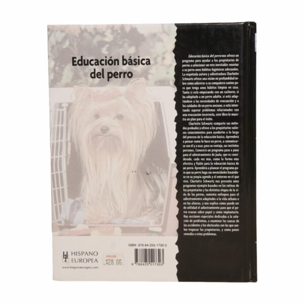 Libro Educación Básica Del Perro HISPANO EUROPEA 125 Páginas - Imagen 2