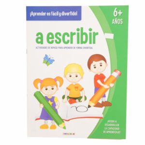 Libro A Escribir 6 Años Actividades De Repaso EDICARDS 15 Páginas