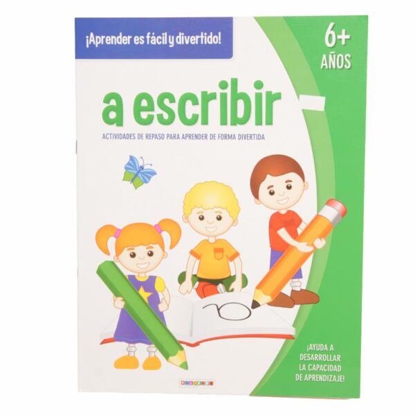 Libro A Escribir 6 Años Actividades De Repaso EDICARDS 15 Páginas