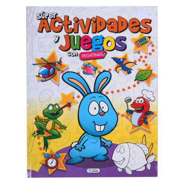 Libro Super Actividades SALDAÑA 64 Páginas