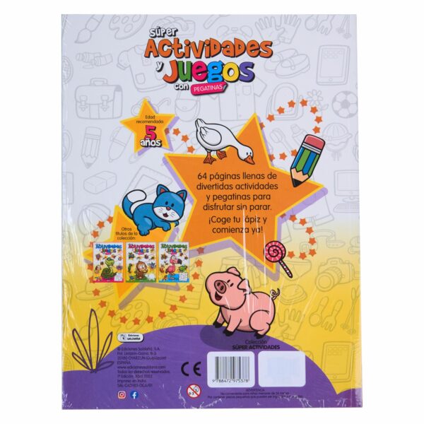 Libro Super Actividades SALDAÑA 64 Páginas - Imagen 2
