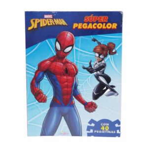 Libro Spidey Super Pegacolor DISNEY 48 Páginas