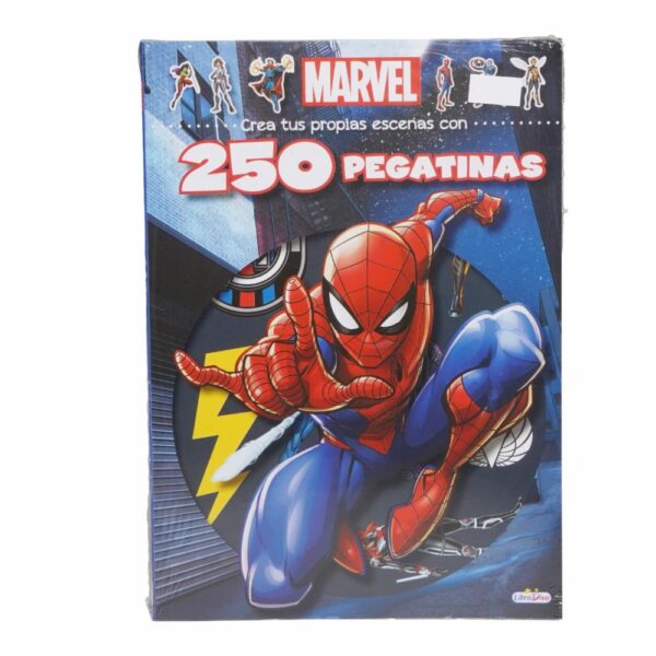 Libro Marvel 250 Pegatinas LIBRO DIVO 24 Páginas