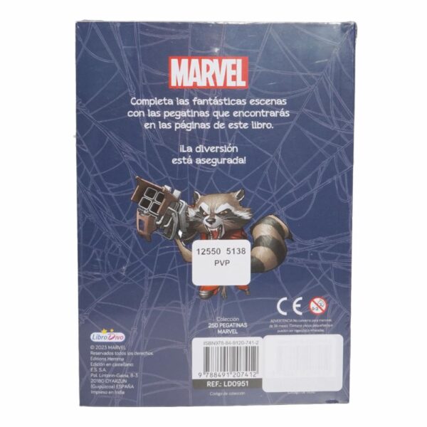 Libro Marvel 250 Pegatinas LIBRO DIVO 24 Páginas - Imagen 2