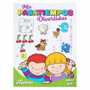 Libro Mis Pasatiempos Divertidos SALDAÑA 32 Páginas