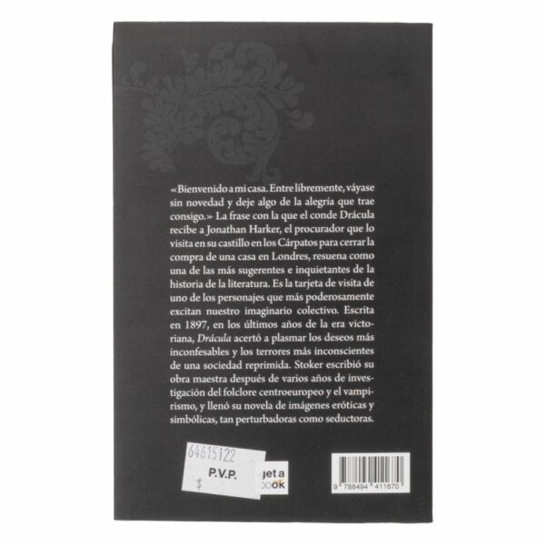 Drácula Bram Stoker BIBLOK BOOK 548 Páginas - Imagen 2