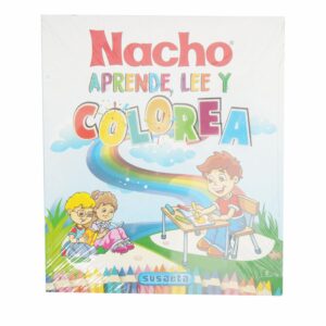 Libro Nacho Aprende Y Colorea SUSAETA 300 Páginas