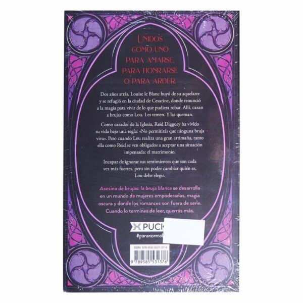 Libro Asesino De Brujas Libro 1 La Bruja Blanca PUCK 475 Páginas - Imagen 2