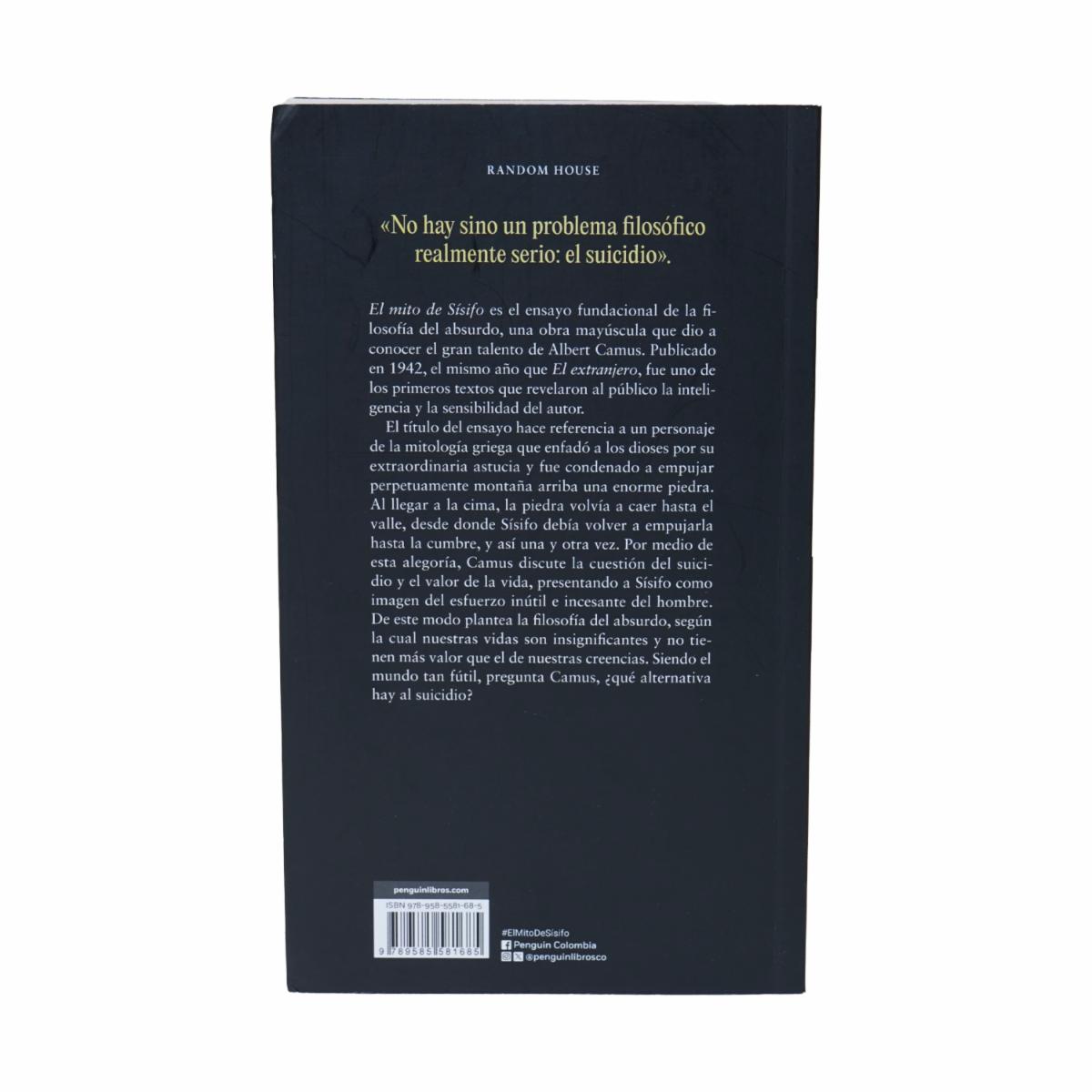 Libro El Mito De Sísifo RANDOM HOUSE 149 Páginas