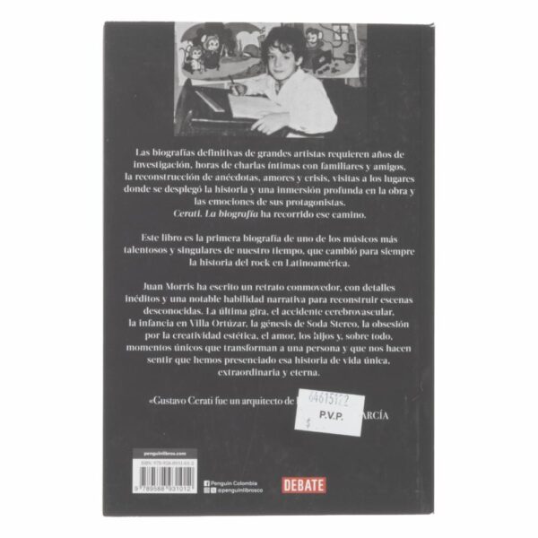 Libro Cerati DEBATE 310 Páginas