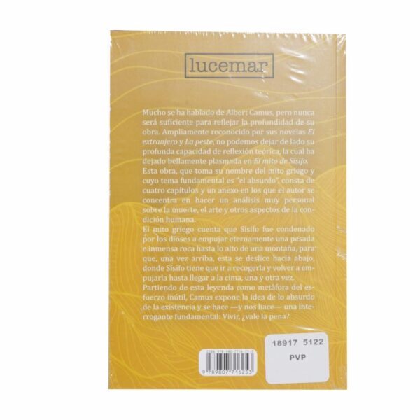 Libro El Mito De Sisifo PLUTON 159 Páginas - Imagen 2