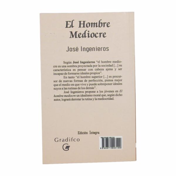 Libro El Hombre Mediocre MR.BOOKS Unidad - Imagen 2