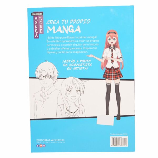 Libro Crea Tu Propio Manga GUADAL 32 Páginas - Imagen 2