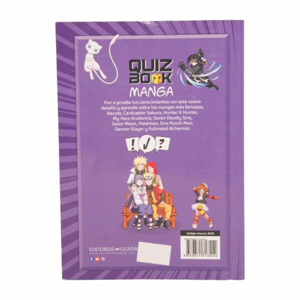 Libro Quiz Book Manga GUADAL 95 Páginas - Imagen 2