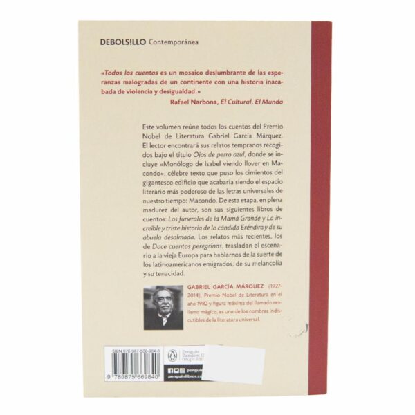 Libro Todos Los Cuentos DEBOLSILLO 512 Páginas - Imagen 2