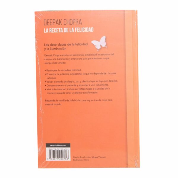Libro La Receta De La Felicidad DEBOLSILLO 150 Páginas - Imagen 2