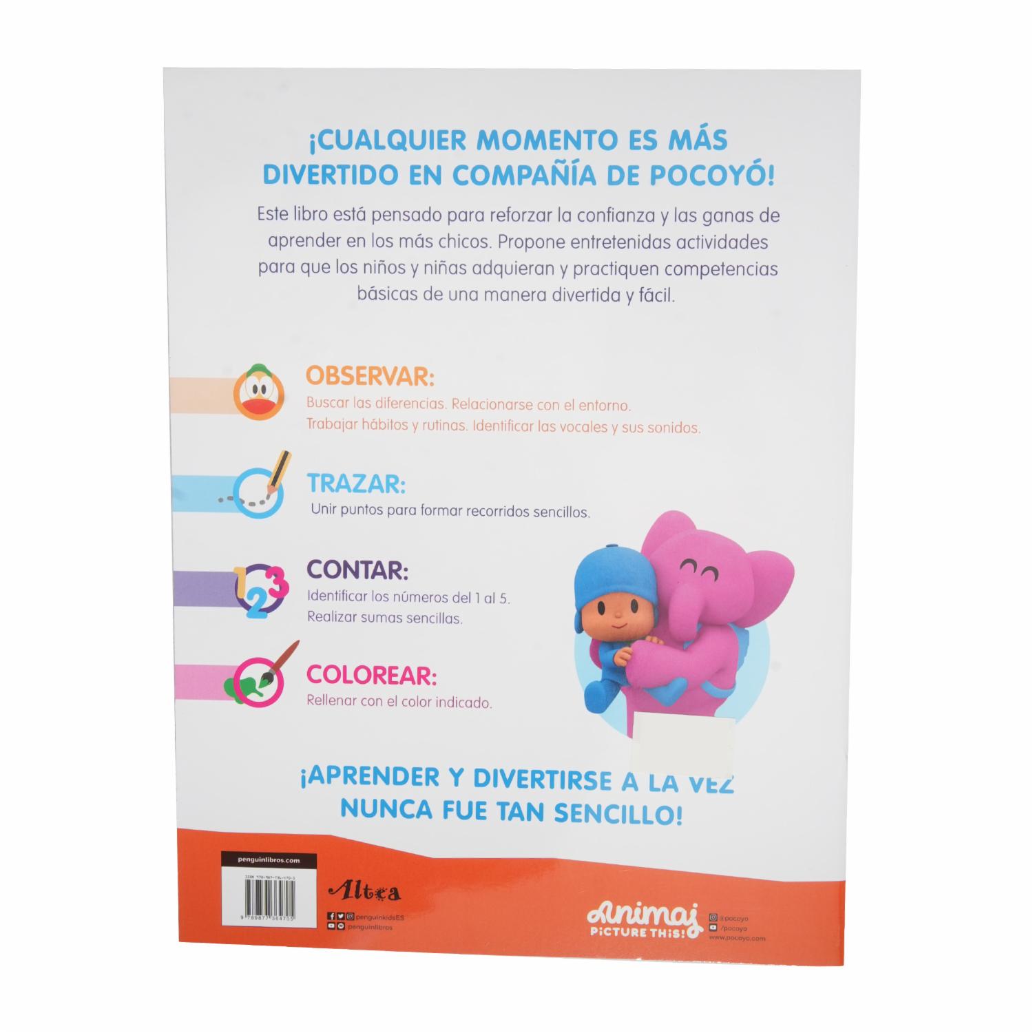 Libro Me Divierto Con Pocoyo 3 ALTEA 50 Páginas - Imagen 2