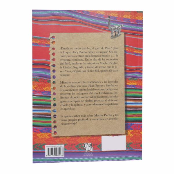 Libro Diario De Pilar En Machu Picchu CAPICUA 168 Páginas - Imagen 2