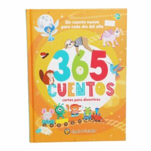 Libro 365 Cuentos Cortos Para Divertirse EL GATO DE HOJALATA 377 Páginas